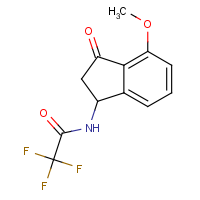 CAS:861209-50-9 | PC28035 | 2,2,2-Trifluoro-N-(4-methoxy-3-oxo-2,3-dihydro-1H-inden-1-yl)acetamide