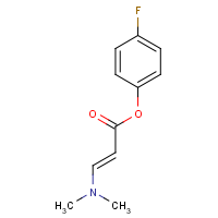 CAS: 338404-21-0 | PC28041 | 4-Fluorophenyl (2E)-3-(dimethylamino)prop-2-enoate