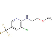 CAS: 338406-35-2 | PC28045 | 3-Chloro-N-(2-methoxyethyl)-5-(trifluoromethyl)pyridin-2-amine