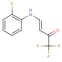 CAS: 380430-76-2 | PC28052 | (3E)-1,1,1-Trifluoro-4-[(2-fluorophenyl)amino]but-3-en-2-one