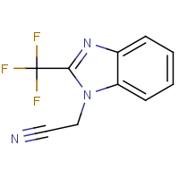 CAS:478042-43-2 | PC28054 | 2-[2-(Trifluoromethyl)-1H-1,3-benzodiazol-1-yl]acetonitrile