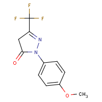 CAS:338422-68-7 | PC28066 | 1-(4-Methoxyphenyl)-3-(trifluoromethyl)-4,5-dihydro-1H-pyrazol-5-one