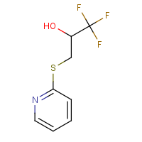 CAS:478047-11-9 | PC28076 | 1,1,1-Trifluoro-3-(pyridin-2-ylsulfanyl)propan-2-ol