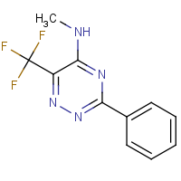 CAS: 383148-46-7 | PC28077 | N-Methyl-3-phenyl-6-(trifluoromethyl)-1,2,4-triazin-5-amine