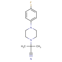 CAS:338754-05-5 | PC28084 | 2-[4-(4-Fluorophenyl)piperazin-1-yl]-2-methylpropanenitrile