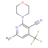 CAS:478049-80-8 | PC28097 | 6-Methyl-2-(morpholin-4-yl)-4-(trifluoromethyl)pyridine-3-carbonitrile