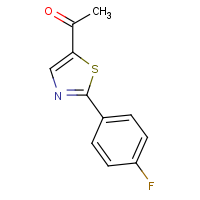 CAS: 1226001-23-5 | PC28104 | 1-[2-(4-Fluorophenyl)-1,3-thiazol-5-yl]ethan-1-one