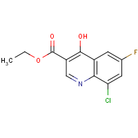 CAS:338795-20-3 | PC28116 | Ethyl 8-chloro-6-fluoro-4-hydroxyquinoline-3-carboxylate