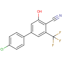 CAS:914637-19-7 | PC2812 | 4'-Chloro-3-hydroxy-5-(trifluoromethyl)-[1,1'-biphenyl]-4-carbonitrile