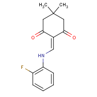 CAS:370853-51-3 | PC28132 | 2-{[(2-Fluorophenyl)amino]methylidene}-5,5-dimethylcyclohexane-1,3-dione