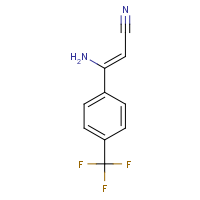 CAS: 71682-89-8 | PC28144 | (2Z)-3-Amino-3-[4-(trifluoromethyl)phenyl]prop-2-enenitrile