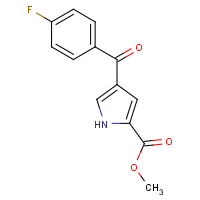 CAS: 478078-88-5 | PC28146 | Methyl 4-(4-fluorobenzoyl)-1H-pyrrole-2-carboxylate