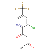 CAS: 866132-24-3 | PC28152 | 1-[3-Chloro-5-(trifluoromethyl)pyridin-2-yl]butane-1,3-dione