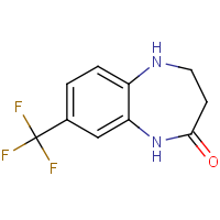 CAS: 37040-48-5 | PC28158 | 8-(Trifluoromethyl)-2,3,4,5-tetrahydro-1H-1,5-benzodiazepin-2-one