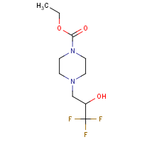 CAS: 866135-53-7 | PC28160 | Ethyl 4-(3,3,3-trifluoro-2-hydroxypropyl)piperazine-1-carboxylate