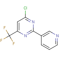 CAS: 204394-69-4 | PC28166 | 4-Chloro-2-(pyridin-3-yl)-6-(trifluoromethyl)pyrimidine