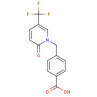CAS:339024-98-5 | PC28167 | 4-{[2-Oxo-5-(trifluoromethyl)-1,2-dihydropyridin-1-yl]methyl}benzoic acid