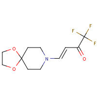 CAS:478260-34-3 | PC28181 | (3E)-4-{1,4-Dioxa-8-azaspiro[4.5]decan-8-yl}-1,1,1-trifluorobut-3-en-2-one