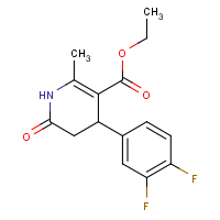 CAS: 478261-60-8 | PC28189 | Ethyl 4-(3,4-difluorophenyl)-2-methyl-6-oxo-1,4,5,6-tetrahydropyridine-3-carboxylate