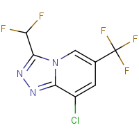 CAS:478248-92-9 | PC28192 | 8-Chloro-3-(difluoromethyl)-6-(trifluoromethyl)-[1,2,4]triazolo[4,3-a]pyridine