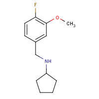 CAS:1357147-53-5 | PC28210 | N-[(4-Fluoro-3-methoxyphenyl)methyl]cyclopentanamine