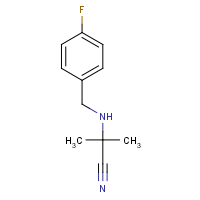 CAS:1018539-78-0 | PC28223 | 2-{[(4-Fluorophenyl)methyl]amino}-2-methylpropanenitrile
