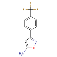 CAS:81465-84-1 | PC28229 | 3-[4-(Trifluoromethyl)phenyl]-1,2-oxazol-5-amine