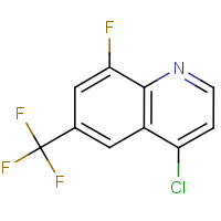 CAS: 1065093-19-7 | PC28245 | 4-Chloro-8-fluoro-6-(trifluoromethyl)quinoline