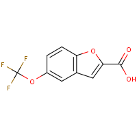 CAS:575469-37-3 | PC28256 | 5-(Trifluoromethoxy)benzofuran-2-carboxylic acid