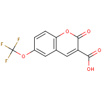 CAS:165685-08-5 | PC28257 | 6-(Trifluoromethoxy)-2-oxo-2H-chromene-3-carboxylic acid