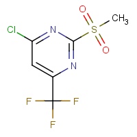 CAS: 119610-21-8 | PC28262 | 4-Chloro-2-(methylsulfonyl)-6-(trifluoromethyl)pyrimidine