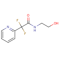 CAS:1823183-62-5 | PC28264 | 2,2-Difluoro-N-(2-hydroxyethyl)-2-(pyridin-2-yl)acetamide