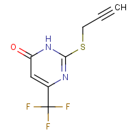 CAS:141598-78-9 | PC28268 | 2-(Prop-2-yn-1-ylthio)-6-(trifluoromethyl)pyrimidin-4(3H)-one