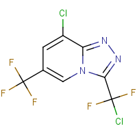CAS:478248-86-1 | PC28276 | 8-Chloro-3-(chlorodifluoromethyl)-6-(trifluoromethyl)-[1,2,4]triazolo[4,3-a]pyridine