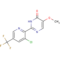 CAS:2379918-31-5 | PC28277 | 2-(3-Chloro-5-(trifluoromethyl)pyridin-2-yl)-5-methoxypyrimidin-4(3H)-one