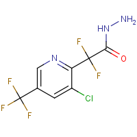 CAS:1823183-73-8 | PC28290 | 2-(3-Chloro-5-(trifluoromethyl)pyridin-2-yl)-2,2-difluoroacetohydrazide