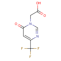 CAS: 1708178-78-2 | PC28294 | 2-(6-Oxo-4-(trifluoromethyl)pyrimidin-1(6H)-yl)acetic acid