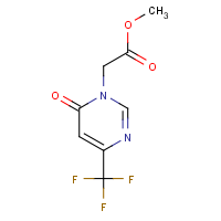 CAS:2004497-81-6 | PC28299 | Methyl 2-(6-Oxo-4-(trifluoromethyl)pyrimidin-1(6H)-yl)acetate