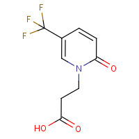 CAS:175277-72-2 | PC2889 | 3-[1,2-Dihydro-2-oxo-5-(trifluoromethyl)pyrid-1-yl]propionic acid