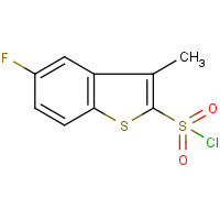 CAS:404964-34-7 | PC2907 | 5-Fluoro-3-methylbenzo[b]thiophene-2-sulphonyl chloride