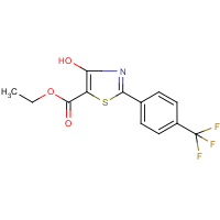 CAS:227199-08-8 | PC2935 | Ethyl 4-hydroxy-2-[4-(trifluoromethyl)phenyl]-1,3-thiazole-5-carboxylate