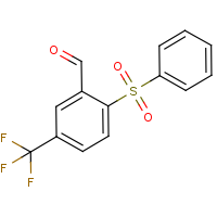CAS:914637-53-9 | PC2939 | 2-(Phenylsulphonyl)-5-(trifluoromethyl)benzaldehyde