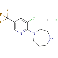 CAS:1197238-46-2 | PC2945 | 1-[3-Chloro-5-(trifluoromethyl)pyridin-2-yl]homopiperazine hydrochloride