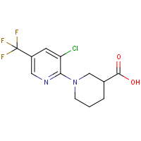 CAS:874800-69-8 | PC2951 | 1-[3-Chloro-5-(trifluoromethyl)pyridin-2-yl]piperidine-3-carboxylic acid