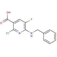 CAS: 1417334-56-5 | PC300004 | 6-(Benzylamino)-2-chloro-5-fluoronicotinic acid