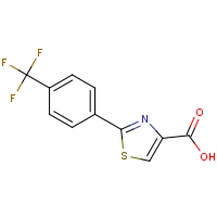 CAS:144061-16-5 | PC300520 | 2-[4-(Trifluoromethyl)phenyl]-1,3-thiazole-4-carboxylic acid