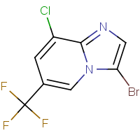 CAS:900019-65-0 | PC300558 | 3-Bromo-8-chloro-6-(trifluoromethyl)imidazo[1,2-a]pyridine