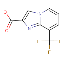 CAS:1018828-72-2 | PC300575 | 8-(Trifluoromethyl)imidazo[1,2-a]pyridine-2-carboxylic acid monohydrochloride monohydrate