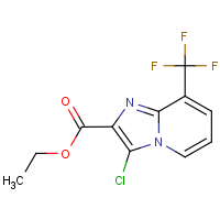 CAS:1355171-67-3 | PC300577 | Ethyl 3-chloro-8-(trifluoromethyl)imidazo[1,2-a]pyridine-2-carboxylate