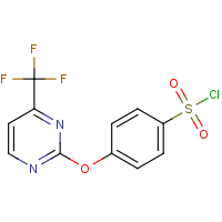 CAS: 1160058-86-5 | PC300600 | 4-{[4-(Trifluoromethyl)pyrimidin-2-yl]oxy}benzenesulphonyl chloride